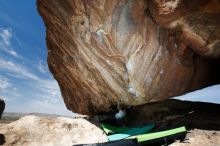 Bouldering in Hueco Tanks on 03/20/2019 with Blue Lizard Climbing and Yoga

Filename: SRM_20190320_1205140.jpg
Aperture: f/5.6
Shutter Speed: 1/250
Body: Canon EOS-1D Mark II
Lens: Canon EF 16-35mm f/2.8 L