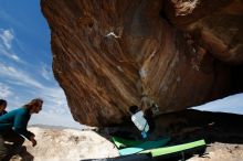 Bouldering in Hueco Tanks on 03/20/2019 with Blue Lizard Climbing and Yoga

Filename: SRM_20190320_1205350.jpg
Aperture: f/5.6
Shutter Speed: 1/250
Body: Canon EOS-1D Mark II
Lens: Canon EF 16-35mm f/2.8 L