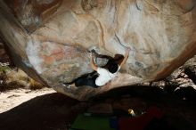 Bouldering in Hueco Tanks on 03/20/2019 with Blue Lizard Climbing and Yoga

Filename: SRM_20190320_1319560.jpg
Aperture: f/6.3
Shutter Speed: 1/250
Body: Canon EOS-1D Mark II
Lens: Canon EF 16-35mm f/2.8 L