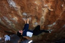 Bouldering in Hueco Tanks on 03/20/2019 with Blue Lizard Climbing and Yoga

Filename: SRM_20190320_1407450.jpg
Aperture: f/5.6
Shutter Speed: 1/250
Body: Canon EOS-1D Mark II
Lens: Canon EF 16-35mm f/2.8 L