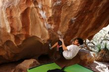 Bouldering in Hueco Tanks on 03/20/2019 with Blue Lizard Climbing and Yoga

Filename: SRM_20190320_1511200.jpg
Aperture: f/5.6
Shutter Speed: 1/250
Body: Canon EOS-1D Mark II
Lens: Canon EF 16-35mm f/2.8 L