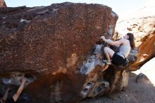 Bouldering in Hueco Tanks on 03/29/2019 with Blue Lizard Climbing and Yoga

Filename: SRM_20190329_0926350.jpg
Aperture: f/5.6
Shutter Speed: 1/640
Body: Canon EOS-1D Mark II
Lens: Canon EF 16-35mm f/2.8 L