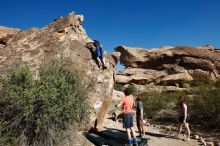 Bouldering in Hueco Tanks on 03/29/2019 with Blue Lizard Climbing and Yoga

Filename: SRM_20190329_0941060.jpg
Aperture: f/5.6
Shutter Speed: 1/1000
Body: Canon EOS-1D Mark II
Lens: Canon EF 16-35mm f/2.8 L