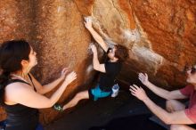 Bouldering in Hueco Tanks on 03/29/2019 with Blue Lizard Climbing and Yoga

Filename: SRM_20190329_0948160.jpg
Aperture: f/5.6
Shutter Speed: 1/160
Body: Canon EOS-1D Mark II
Lens: Canon EF 16-35mm f/2.8 L