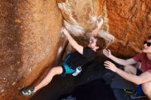 Bouldering in Hueco Tanks on 03/29/2019 with Blue Lizard Climbing and Yoga

Filename: SRM_20190329_0948280.jpg
Aperture: f/5.6
Shutter Speed: 1/125
Body: Canon EOS-1D Mark II
Lens: Canon EF 16-35mm f/2.8 L