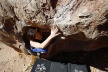 Bouldering in Hueco Tanks on 03/29/2019 with Blue Lizard Climbing and Yoga

Filename: SRM_20190329_1000090.jpg
Aperture: f/5.6
Shutter Speed: 1/2000
Body: Canon EOS-1D Mark II
Lens: Canon EF 16-35mm f/2.8 L