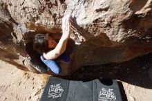 Bouldering in Hueco Tanks on 03/29/2019 with Blue Lizard Climbing and Yoga

Filename: SRM_20190329_1002381.jpg
Aperture: f/5.6
Shutter Speed: 1/640
Body: Canon EOS-1D Mark II
Lens: Canon EF 16-35mm f/2.8 L