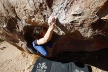 Bouldering in Hueco Tanks on 03/29/2019 with Blue Lizard Climbing and Yoga

Filename: SRM_20190329_1002410.jpg
Aperture: f/5.6
Shutter Speed: 1/800
Body: Canon EOS-1D Mark II
Lens: Canon EF 16-35mm f/2.8 L
