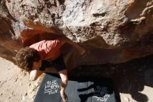 Bouldering in Hueco Tanks on 03/29/2019 with Blue Lizard Climbing and Yoga

Filename: SRM_20190329_1011490.jpg
Aperture: f/5.6
Shutter Speed: 1/640
Body: Canon EOS-1D Mark II
Lens: Canon EF 16-35mm f/2.8 L