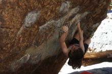 Bouldering in Hueco Tanks on 03/29/2019 with Blue Lizard Climbing and Yoga

Filename: SRM_20190329_1025590.jpg
Aperture: f/5.6
Shutter Speed: 1/250
Body: Canon EOS-1D Mark II
Lens: Canon EF 50mm f/1.8 II