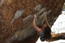 Bouldering in Hueco Tanks on 03/29/2019 with Blue Lizard Climbing and Yoga

Filename: SRM_20190329_1026031.jpg
Aperture: f/5.6
Shutter Speed: 1/250
Body: Canon EOS-1D Mark II
Lens: Canon EF 50mm f/1.8 II