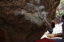 Bouldering in Hueco Tanks on 03/29/2019 with Blue Lizard Climbing and Yoga

Filename: SRM_20190329_1036300.jpg
Aperture: f/5.6
Shutter Speed: 1/250
Body: Canon EOS-1D Mark II
Lens: Canon EF 16-35mm f/2.8 L