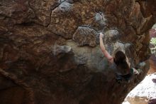 Bouldering in Hueco Tanks on 03/29/2019 with Blue Lizard Climbing and Yoga

Filename: SRM_20190329_1036381.jpg
Aperture: f/5.6
Shutter Speed: 1/250
Body: Canon EOS-1D Mark II
Lens: Canon EF 16-35mm f/2.8 L