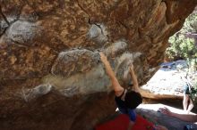 Bouldering in Hueco Tanks on 03/29/2019 with Blue Lizard Climbing and Yoga

Filename: SRM_20190329_1058022.jpg
Aperture: f/5.6
Shutter Speed: 1/250
Body: Canon EOS-1D Mark II
Lens: Canon EF 16-35mm f/2.8 L