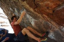 Bouldering in Hueco Tanks on 03/29/2019 with Blue Lizard Climbing and Yoga

Filename: SRM_20190329_1106050.jpg
Aperture: f/5.6
Shutter Speed: 1/250
Body: Canon EOS-1D Mark II
Lens: Canon EF 16-35mm f/2.8 L