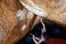 Bouldering in Hueco Tanks on 03/29/2019 with Blue Lizard Climbing and Yoga

Filename: SRM_20190329_1116531.jpg
Aperture: f/5.6
Shutter Speed: 1/200
Body: Canon EOS-1D Mark II
Lens: Canon EF 16-35mm f/2.8 L