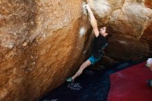 Bouldering in Hueco Tanks on 03/29/2019 with Blue Lizard Climbing and Yoga

Filename: SRM_20190329_1129021.jpg
Aperture: f/5.6
Shutter Speed: 1/250
Body: Canon EOS-1D Mark II
Lens: Canon EF 16-35mm f/2.8 L