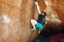 Bouldering in Hueco Tanks on 03/29/2019 with Blue Lizard Climbing and Yoga

Filename: SRM_20190329_1129391.jpg
Aperture: f/5.6
Shutter Speed: 1/250
Body: Canon EOS-1D Mark II
Lens: Canon EF 16-35mm f/2.8 L