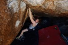 Bouldering in Hueco Tanks on 03/29/2019 with Blue Lizard Climbing and Yoga

Filename: SRM_20190329_1132500.jpg
Aperture: f/5.6
Shutter Speed: 1/250
Body: Canon EOS-1D Mark II
Lens: Canon EF 16-35mm f/2.8 L