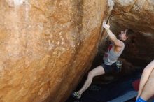 Bouldering in Hueco Tanks on 03/29/2019 with Blue Lizard Climbing and Yoga

Filename: SRM_20190329_1149291.jpg
Aperture: f/4.0
Shutter Speed: 1/200
Body: Canon EOS-1D Mark II
Lens: Canon EF 50mm f/1.8 II