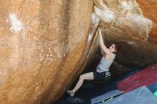 Bouldering in Hueco Tanks on 03/29/2019 with Blue Lizard Climbing and Yoga

Filename: SRM_20190329_1157370.jpg
Aperture: f/4.0
Shutter Speed: 1/200
Body: Canon EOS-1D Mark II
Lens: Canon EF 50mm f/1.8 II