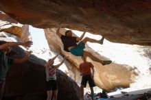 Bouldering in Hueco Tanks on 03/29/2019 with Blue Lizard Climbing and Yoga

Filename: SRM_20190329_1216250.jpg
Aperture: f/5.6
Shutter Speed: 1/320
Body: Canon EOS-1D Mark II
Lens: Canon EF 16-35mm f/2.8 L