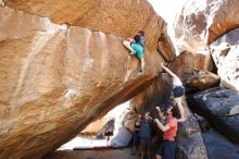 Bouldering in Hueco Tanks on 03/29/2019 with Blue Lizard Climbing and Yoga

Filename: SRM_20190329_1216530.jpg
Aperture: f/5.6
Shutter Speed: 1/200
Body: Canon EOS-1D Mark II
Lens: Canon EF 16-35mm f/2.8 L