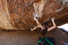 Bouldering in Hueco Tanks on 03/29/2019 with Blue Lizard Climbing and Yoga

Filename: SRM_20190329_1245010.jpg
Aperture: f/5.6
Shutter Speed: 1/250
Body: Canon EOS-1D Mark II
Lens: Canon EF 16-35mm f/2.8 L