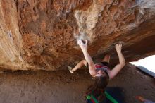 Bouldering in Hueco Tanks on 03/29/2019 with Blue Lizard Climbing and Yoga

Filename: SRM_20190329_1245020.jpg
Aperture: f/5.6
Shutter Speed: 1/250
Body: Canon EOS-1D Mark II
Lens: Canon EF 16-35mm f/2.8 L