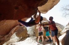 Bouldering in Hueco Tanks on 03/29/2019 with Blue Lizard Climbing and Yoga

Filename: SRM_20190329_1252500.jpg
Aperture: f/5.6
Shutter Speed: 1/500
Body: Canon EOS-1D Mark II
Lens: Canon EF 16-35mm f/2.8 L