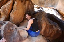 Bouldering in Hueco Tanks on 03/29/2019 with Blue Lizard Climbing and Yoga

Filename: SRM_20190329_1305240.jpg
Aperture: f/5.6
Shutter Speed: 1/160
Body: Canon EOS-1D Mark II
Lens: Canon EF 16-35mm f/2.8 L