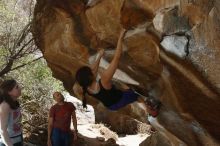 Bouldering in Hueco Tanks on 03/29/2019 with Blue Lizard Climbing and Yoga

Filename: SRM_20190329_1444360.jpg
Aperture: f/5.6
Shutter Speed: 1/250
Body: Canon EOS-1D Mark II
Lens: Canon EF 16-35mm f/2.8 L