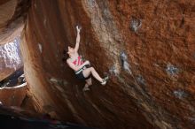 Bouldering in Hueco Tanks on 03/29/2019 with Blue Lizard Climbing and Yoga

Filename: SRM_20190329_1549331.jpg
Aperture: f/5.6
Shutter Speed: 1/250
Body: Canon EOS-1D Mark II
Lens: Canon EF 16-35mm f/2.8 L