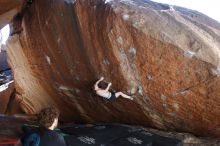 Bouldering in Hueco Tanks on 03/29/2019 with Blue Lizard Climbing and Yoga

Filename: SRM_20190329_1601331.jpg
Aperture: f/5.6
Shutter Speed: 1/250
Body: Canon EOS-1D Mark II
Lens: Canon EF 16-35mm f/2.8 L