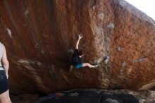 Bouldering in Hueco Tanks on 03/29/2019 with Blue Lizard Climbing and Yoga

Filename: SRM_20190329_1603590.jpg
Aperture: f/5.6
Shutter Speed: 1/250
Body: Canon EOS-1D Mark II
Lens: Canon EF 16-35mm f/2.8 L