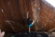 Bouldering in Hueco Tanks on 03/29/2019 with Blue Lizard Climbing and Yoga

Filename: SRM_20190329_1604000.jpg
Aperture: f/5.6
Shutter Speed: 1/250
Body: Canon EOS-1D Mark II
Lens: Canon EF 16-35mm f/2.8 L