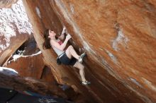 Bouldering in Hueco Tanks on 03/29/2019 with Blue Lizard Climbing and Yoga

Filename: SRM_20190329_1609240.jpg
Aperture: f/5.6
Shutter Speed: 1/250
Body: Canon EOS-1D Mark II
Lens: Canon EF 16-35mm f/2.8 L