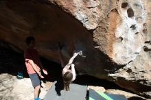 Bouldering in Hueco Tanks on 03/29/2019 with Blue Lizard Climbing and Yoga

Filename: SRM_20190329_1643540.jpg
Aperture: f/5.6
Shutter Speed: 1/250
Body: Canon EOS-1D Mark II
Lens: Canon EF 16-35mm f/2.8 L
