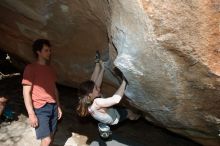 Bouldering in Hueco Tanks on 03/29/2019 with Blue Lizard Climbing and Yoga

Filename: SRM_20190329_1645480.jpg
Aperture: f/5.6
Shutter Speed: 1/250
Body: Canon EOS-1D Mark II
Lens: Canon EF 16-35mm f/2.8 L