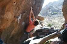 Bouldering in Hueco Tanks on 03/29/2019 with Blue Lizard Climbing and Yoga

Filename: SRM_20190329_1725260.jpg
Aperture: f/4.0
Shutter Speed: 1/250
Body: Canon EOS-1D Mark II
Lens: Canon EF 50mm f/1.8 II