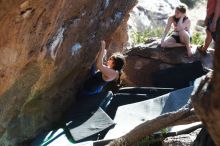 Bouldering in Hueco Tanks on 03/29/2019 with Blue Lizard Climbing and Yoga

Filename: SRM_20190329_1735110.jpg
Aperture: f/4.0
Shutter Speed: 1/250
Body: Canon EOS-1D Mark II
Lens: Canon EF 50mm f/1.8 II