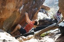 Bouldering in Hueco Tanks on 03/29/2019 with Blue Lizard Climbing and Yoga

Filename: SRM_20190329_1737410.jpg
Aperture: f/4.0
Shutter Speed: 1/250
Body: Canon EOS-1D Mark II
Lens: Canon EF 50mm f/1.8 II