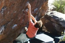 Bouldering in Hueco Tanks on 03/29/2019 with Blue Lizard Climbing and Yoga

Filename: SRM_20190329_1746251.jpg
Aperture: f/4.0
Shutter Speed: 1/250
Body: Canon EOS-1D Mark II
Lens: Canon EF 50mm f/1.8 II