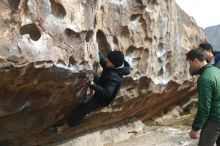 Bouldering in Hueco Tanks on 03/30/2019 with Blue Lizard Climbing and Yoga

Filename: SRM_20190330_0936570.jpg
Aperture: f/2.8
Shutter Speed: 1/500
Body: Canon EOS-1D Mark II
Lens: Canon EF 50mm f/1.8 II