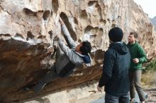 Bouldering in Hueco Tanks on 03/30/2019 with Blue Lizard Climbing and Yoga

Filename: SRM_20190330_0939130.jpg
Aperture: f/4.0
Shutter Speed: 1/500
Body: Canon EOS-1D Mark II
Lens: Canon EF 50mm f/1.8 II