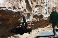 Bouldering in Hueco Tanks on 03/30/2019 with Blue Lizard Climbing and Yoga

Filename: SRM_20190330_0940490.jpg
Aperture: f/4.0
Shutter Speed: 1/640
Body: Canon EOS-1D Mark II
Lens: Canon EF 50mm f/1.8 II