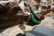 Bouldering in Hueco Tanks on 03/30/2019 with Blue Lizard Climbing and Yoga

Filename: SRM_20190330_0947520.jpg
Aperture: f/5.6
Shutter Speed: 1/320
Body: Canon EOS-1D Mark II
Lens: Canon EF 16-35mm f/2.8 L