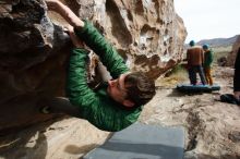 Bouldering in Hueco Tanks on 03/30/2019 with Blue Lizard Climbing and Yoga

Filename: SRM_20190330_0947580.jpg
Aperture: f/5.6
Shutter Speed: 1/320
Body: Canon EOS-1D Mark II
Lens: Canon EF 16-35mm f/2.8 L