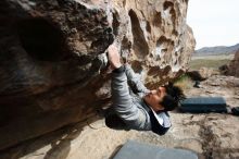 Bouldering in Hueco Tanks on 03/30/2019 with Blue Lizard Climbing and Yoga

Filename: SRM_20190330_0954590.jpg
Aperture: f/5.6
Shutter Speed: 1/320
Body: Canon EOS-1D Mark II
Lens: Canon EF 16-35mm f/2.8 L