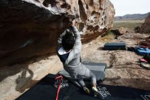 Bouldering in Hueco Tanks on 03/30/2019 with Blue Lizard Climbing and Yoga

Filename: SRM_20190330_0955250.jpg
Aperture: f/5.6
Shutter Speed: 1/400
Body: Canon EOS-1D Mark II
Lens: Canon EF 16-35mm f/2.8 L